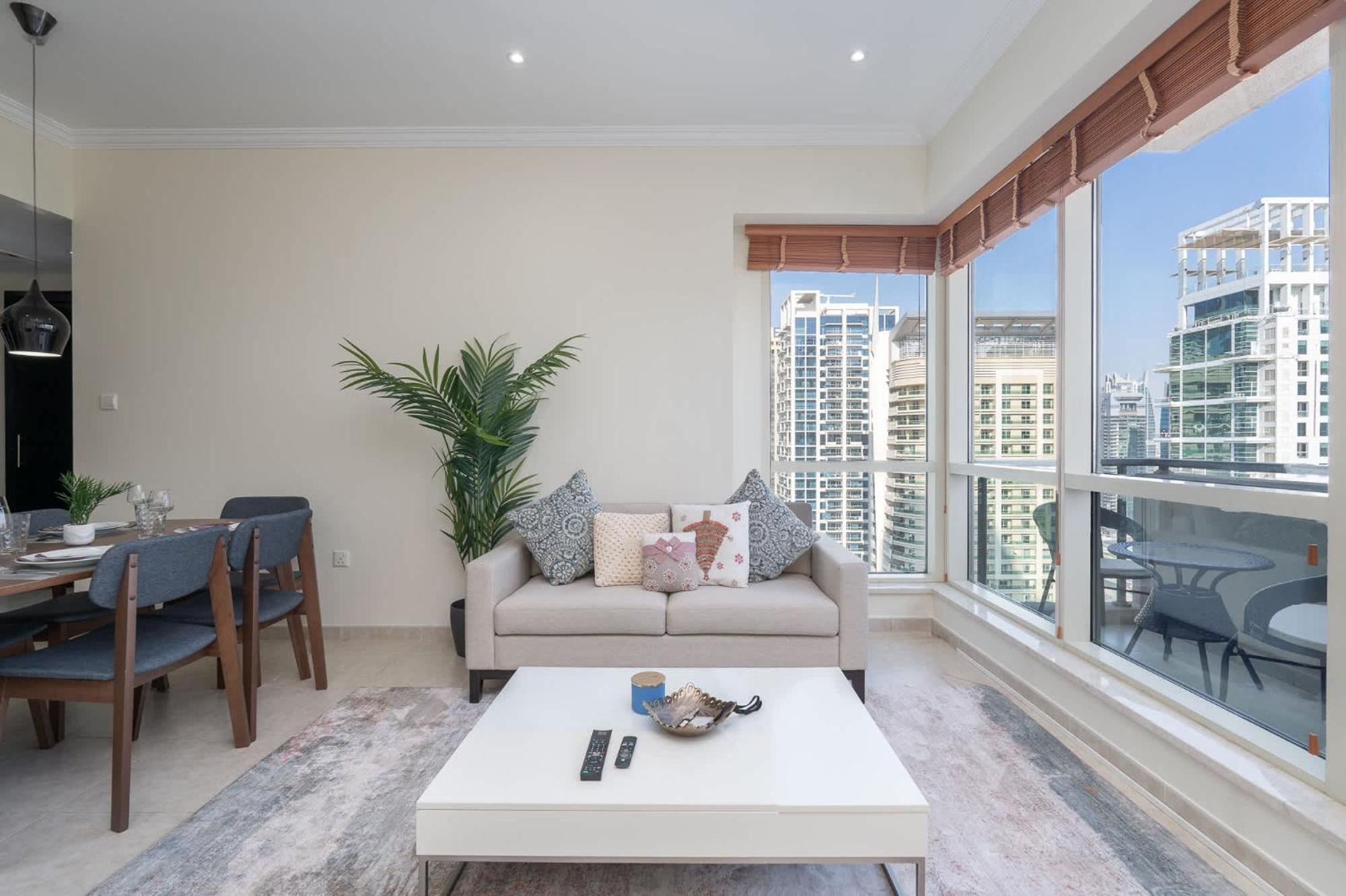 Luxury In Marina's 1 Bed That Sleeps 2 شقة *